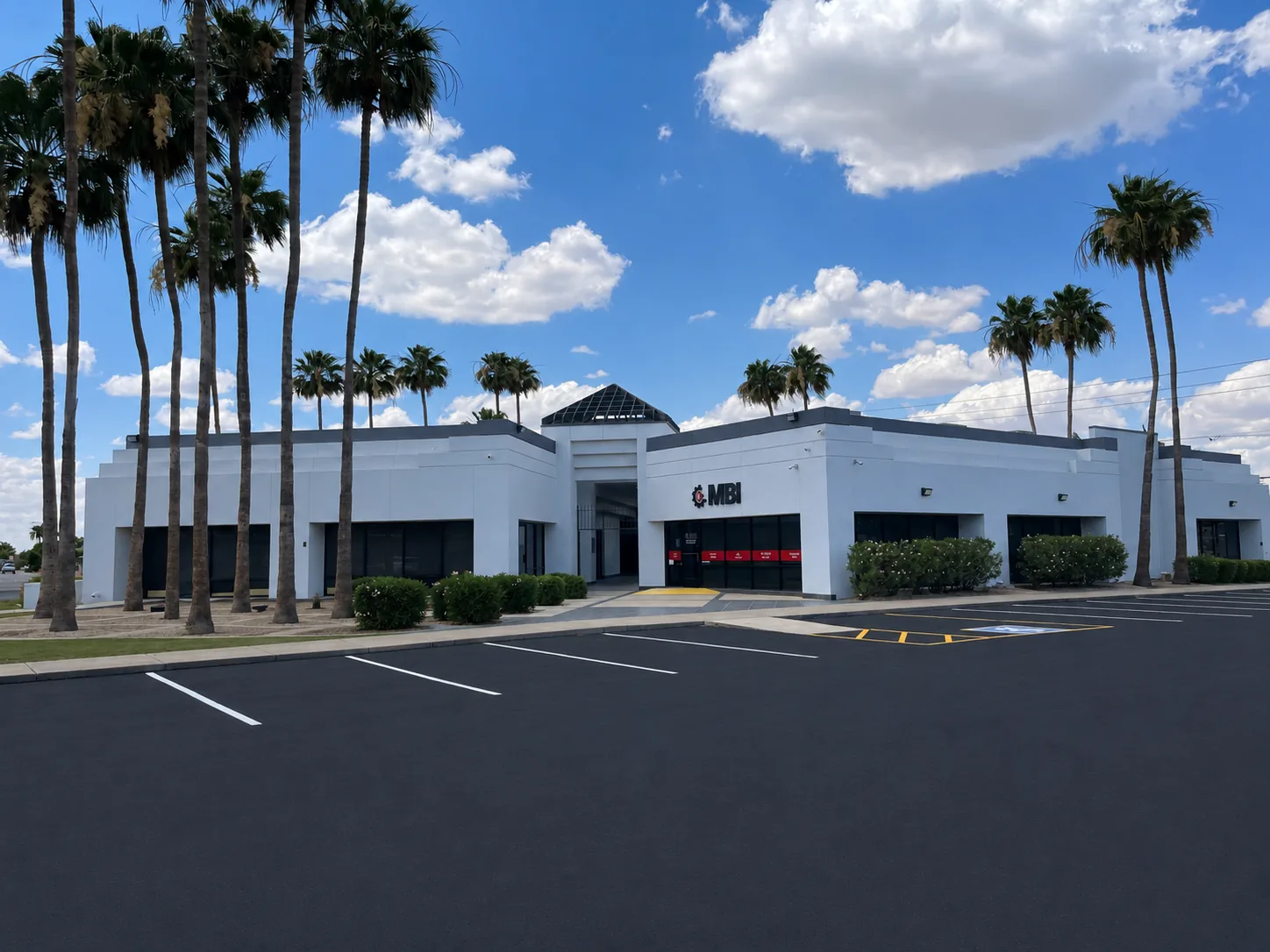 Bell Road Office Park, a renovated single-story office building in north Phoenix